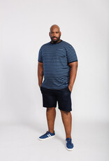 D-555 T-SHIRT beamont-D555 navy gestreept