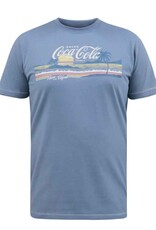 D-555 T-SHIRT norfolk-D555 offical coca-cola beach scene