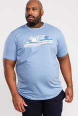 D-555 T-SHIRT norfolk-D555 offical coca-cola beach scene