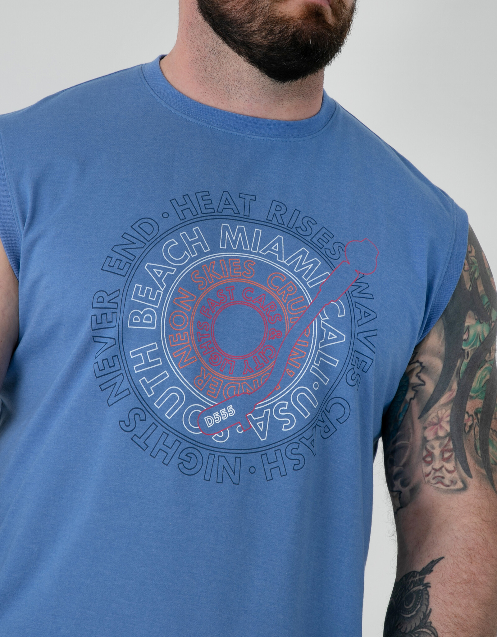 D-555 SINGLET- REEVES-D555 South Beach Miami