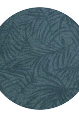 D-555 POLOUTTOXETER-D555 Aop Leaf Print korte mouw