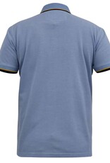 D-555 POLO TALBOT-D555 Pique met jacquard aan hals mouw en borstzak