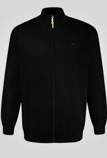 D-555 FRANCO D555 Basic Zip Through gebreide sweater