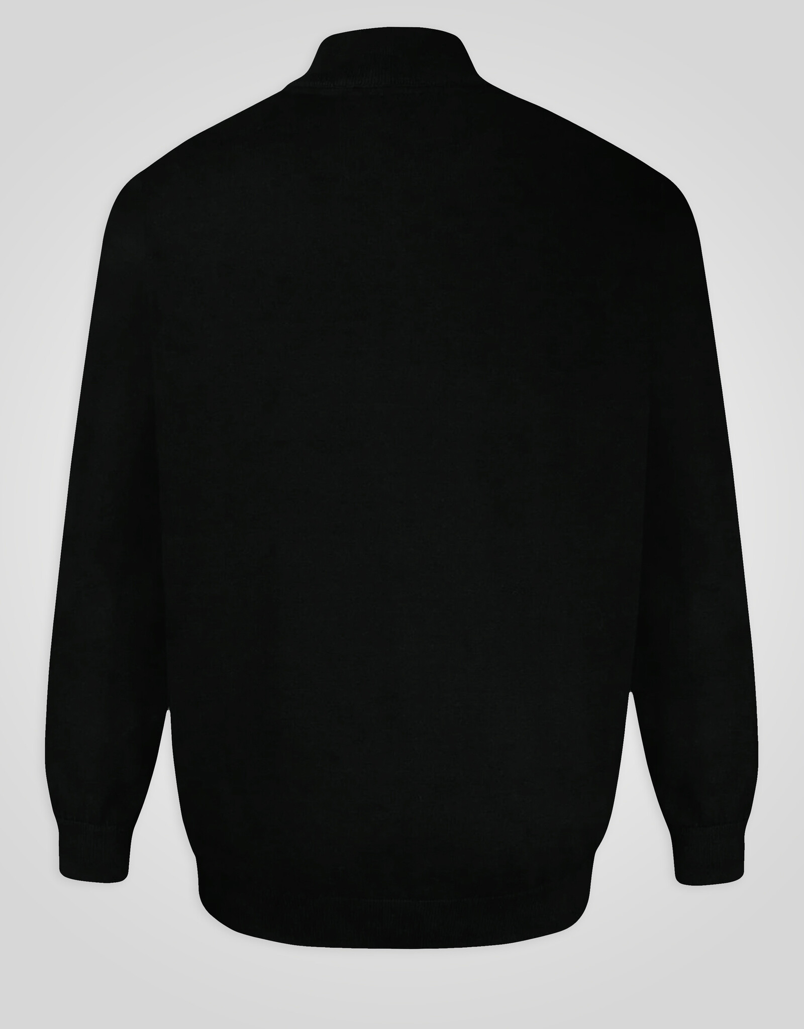 D-555 FRANCO D555 Basic Zip Through gebreide sweater