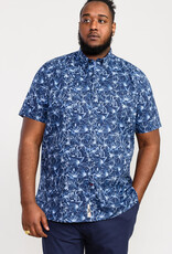 D-555 OVERHEMD PADBURY-D555 Floral korte mouw