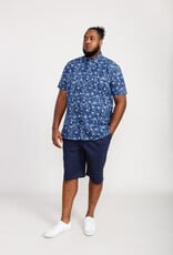 D-555 OVERHEMD PADBURY-D555 Floral korte mouw