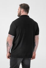 D-555 POLO shirt KENNEDY-D555 Jacquard gebreid met 1/4 rits