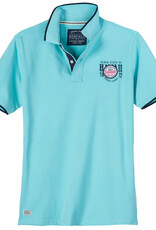 Redfield POLOSHIRT patch SUNSET turquoise
