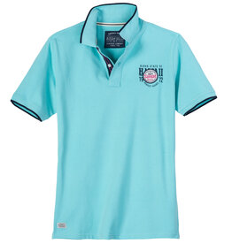 Redfield POLOSHIRT patch SUNSET turquoise
