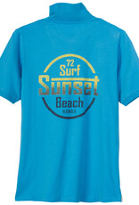 Redfield POLOSHIRT SURF SUNSET blauw