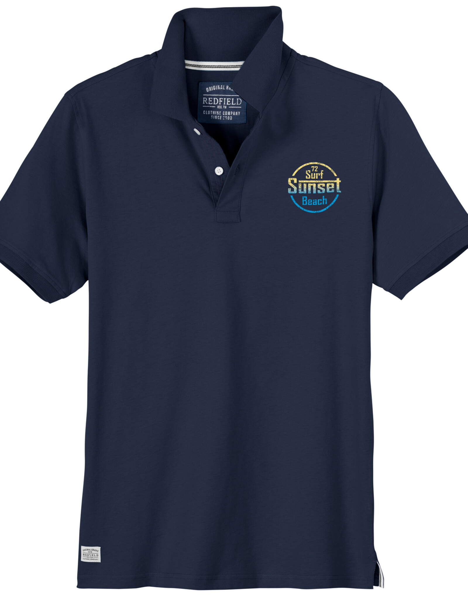 Redfield POLOSHIRT SURF SUNSET navy