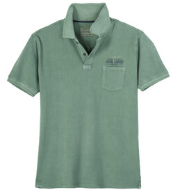 Redfield POLOSHIRT Jonh's garage - sage groen