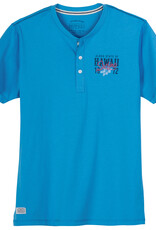 Redfield Redfield SHIRT met knoopjes ‘HAWAII 1972 - turquoise