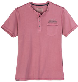 Redfield Redfield SHIRT met knoopjes ‘JOHN's GARAGE - roze