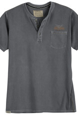 Redfield Redfield SHIRT met knoopjes ‘JOHN's GARAGE - antraciet