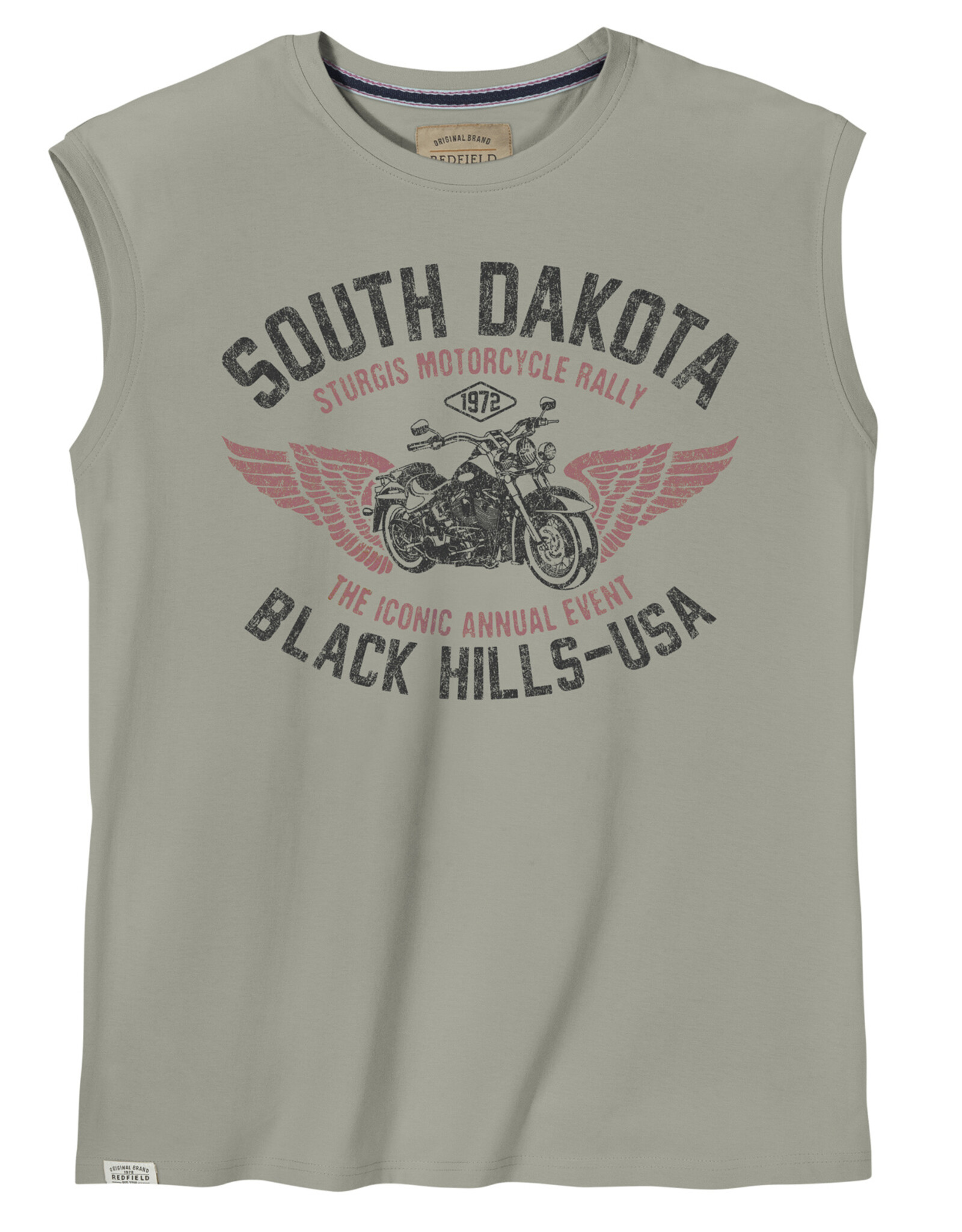 Redfield SINGLET / TANKTOP ‘South Dakota' - grijs