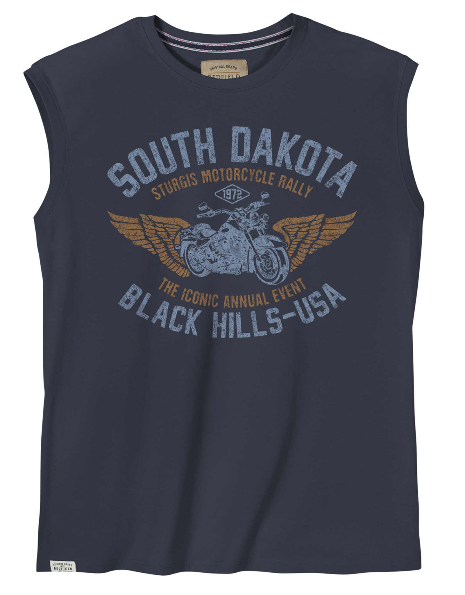 Redfield SINGLET / TANKTOP ‘South Dakota' - navy