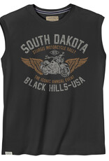 Redfield SINGLET / TANKTOP ‘South Dakota' - zwart
