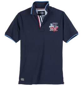 Redfield POLOSHIRT north west sailing - nacht blauw
