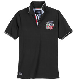 Redfield POLOSHIRT north west sailing - zwart