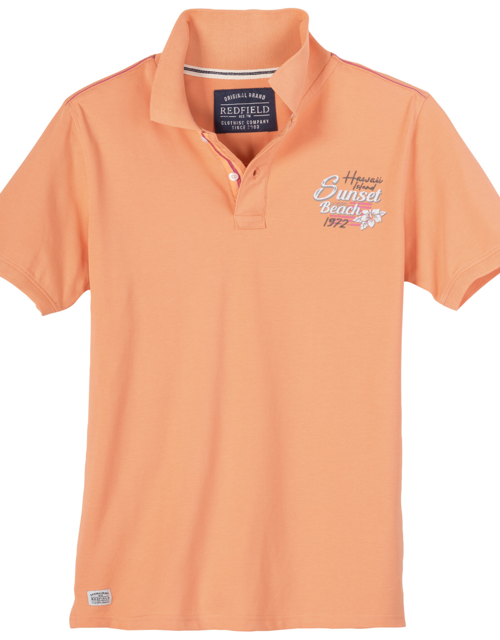 Redfield POLOSHIRT SUNSET BEACH - oranje