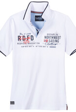 Redfield POLOSHIRT north west sailing - wit