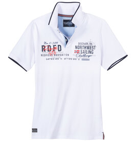 Redfield POLOSHIRT north west sailing - wit