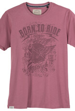 Redfield T-SHIRT BORN TO RIDE - roze