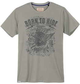 Redfield T-SHIRT BORN TO RIDE - grijs