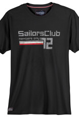 Redfield T-SHIRT sailersclub members only - zwart
