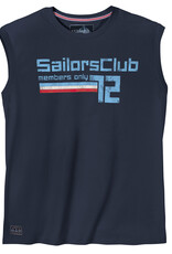 Redfield SINGLET / TANKTOP ‘sailorsclub members only' - nacht blauw