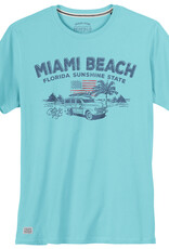 Redfield T-SHIRT miami beach - turquoise