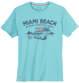 Redfield T-SHIRT miami beach - turquoise