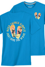 Redfield T-SHIRT 'beach vibes' - blauw