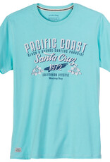 Redfield T-SHIRT 'pacific coast santa cruz' - turquoise