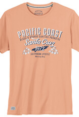 Redfield T-SHIRT 'pacific coast santa cruz' - oranje
