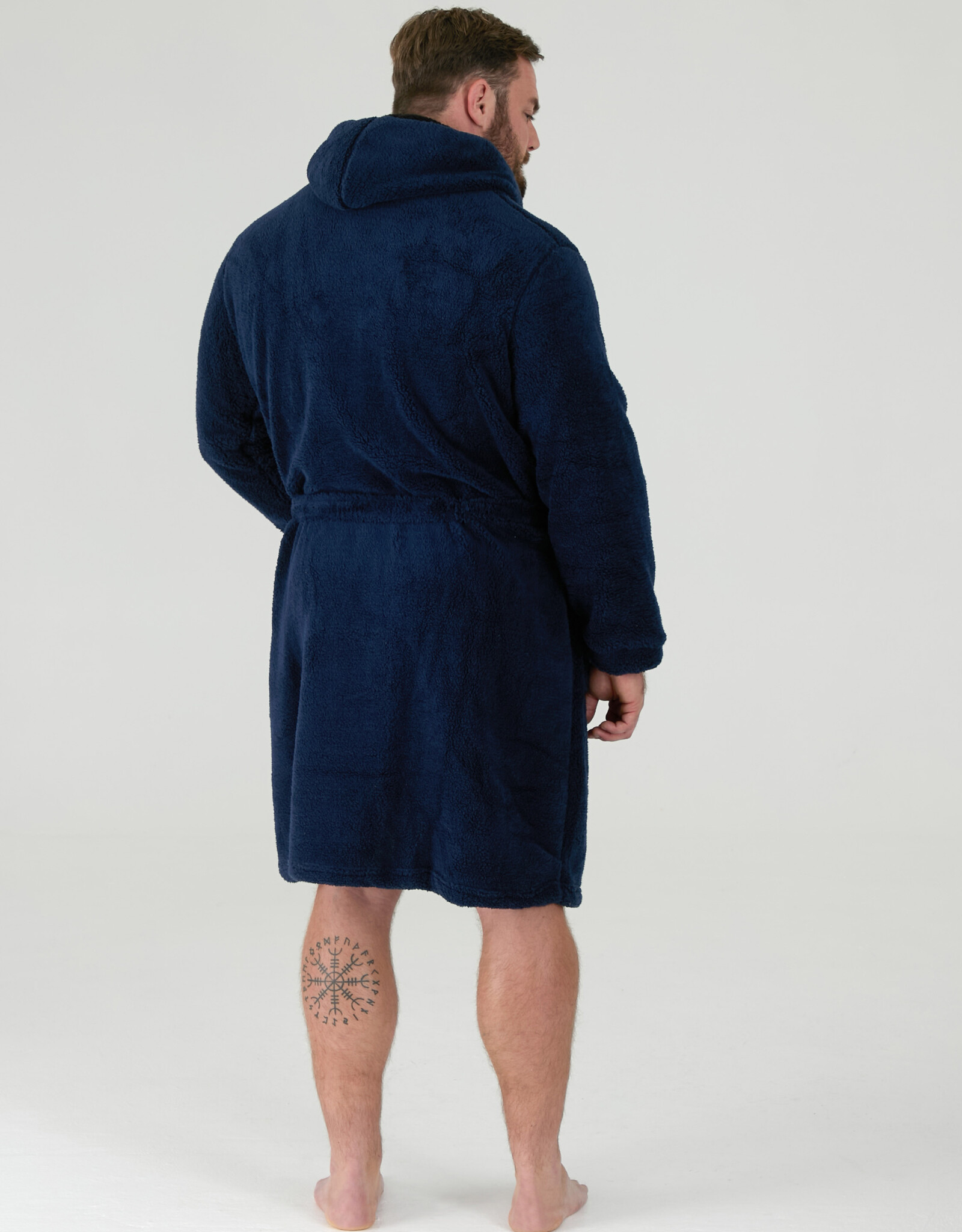 D-555 BADJAS met capuchon 'Newquay' navy