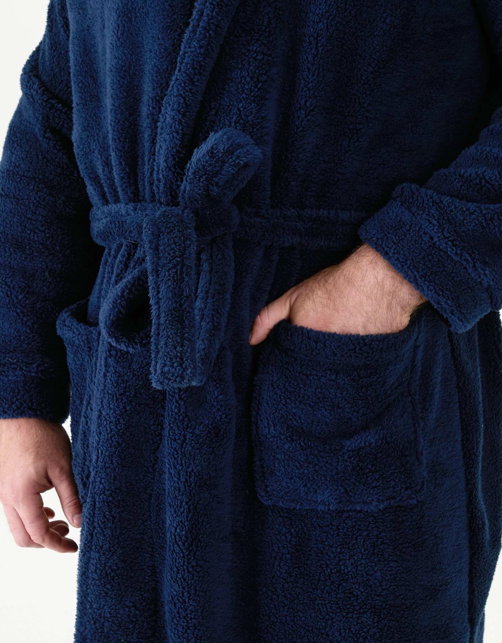 D-555 BADJAS met capuchon 'Newquay' navy
