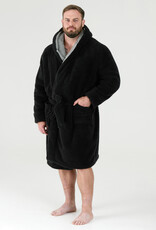D-555 BADJAS met capuchon 'Newquay' zwart