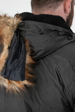 D-555 PARKA met capuchon 'Lovett' khaki