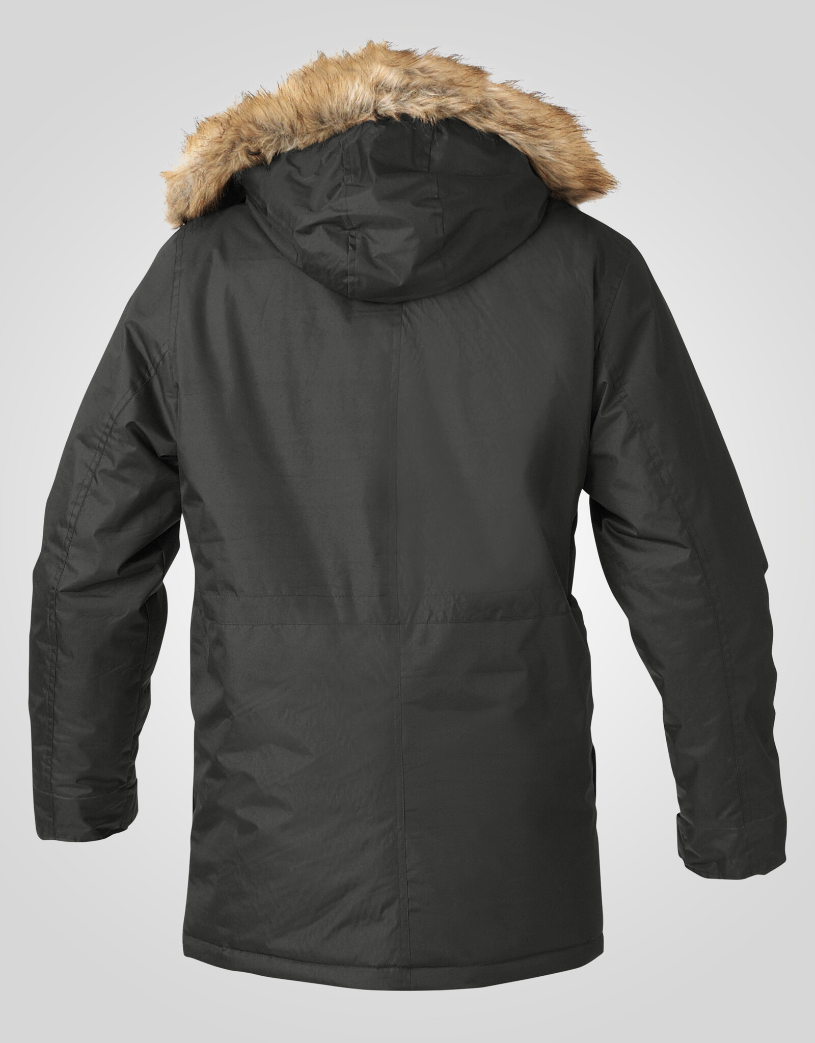 D-555 PARKA met capuchon 'Lovett' khaki