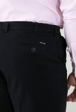 D-555 CHINO met comfort taille 'Bruno' donkerblauw