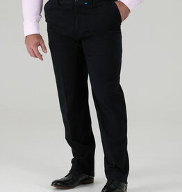 D-555 CHINO met comfort taille 'Bruno' donkerblauw