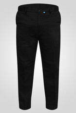 D-555 CHINO met comfort taille 'Bruno' zwart