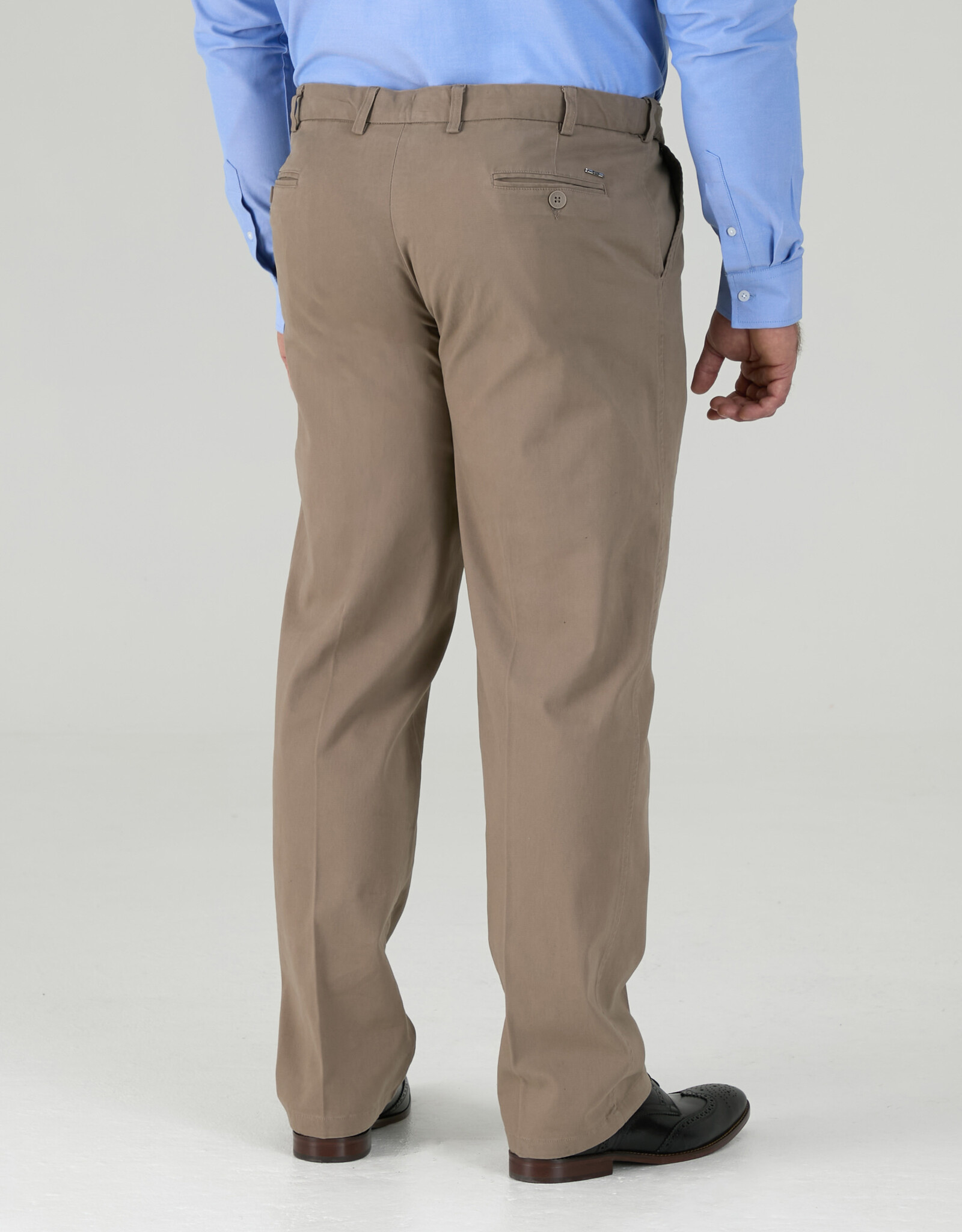D-555 CHINO met comfort taille 'Bruno' stone