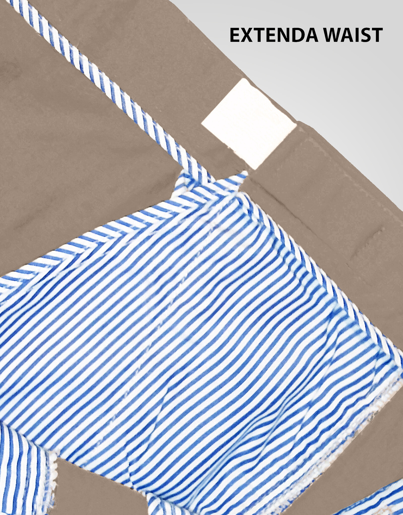 D-555 CHINO met comfort taille 'Bruno' stone