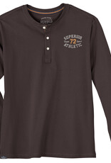 Redfield SHIRT met lange mouwen en knoopjes superior athletic - bruin