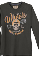 Redfield SHIRT met lange mouwen -lucky wheels - antraciet