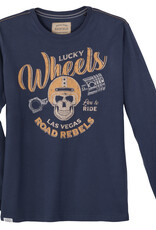 Redfield SHIRT met lange mouwen -lucky wheels - denim