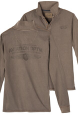Redfield POLOSHIRT aviaton dptm. - bruin